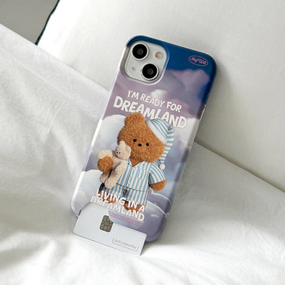 Dreamland Gummy Phone Case (Hard/Card Storage) (2色)