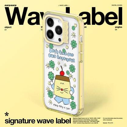[EARP EARP X SEN] (Wave Label Clear Case) (13款)