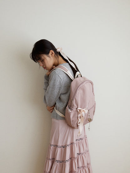 Ovuni Romantique Sneaker Backpack_Nude pink