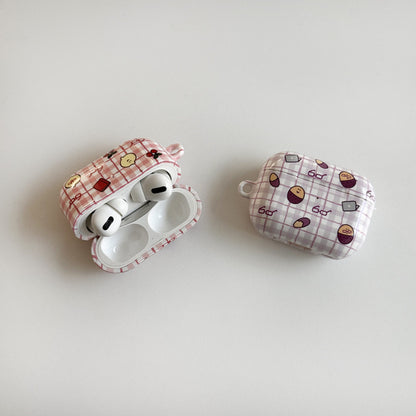【新上架優惠🍋】Second Morning Glasses Checked Airpods Case