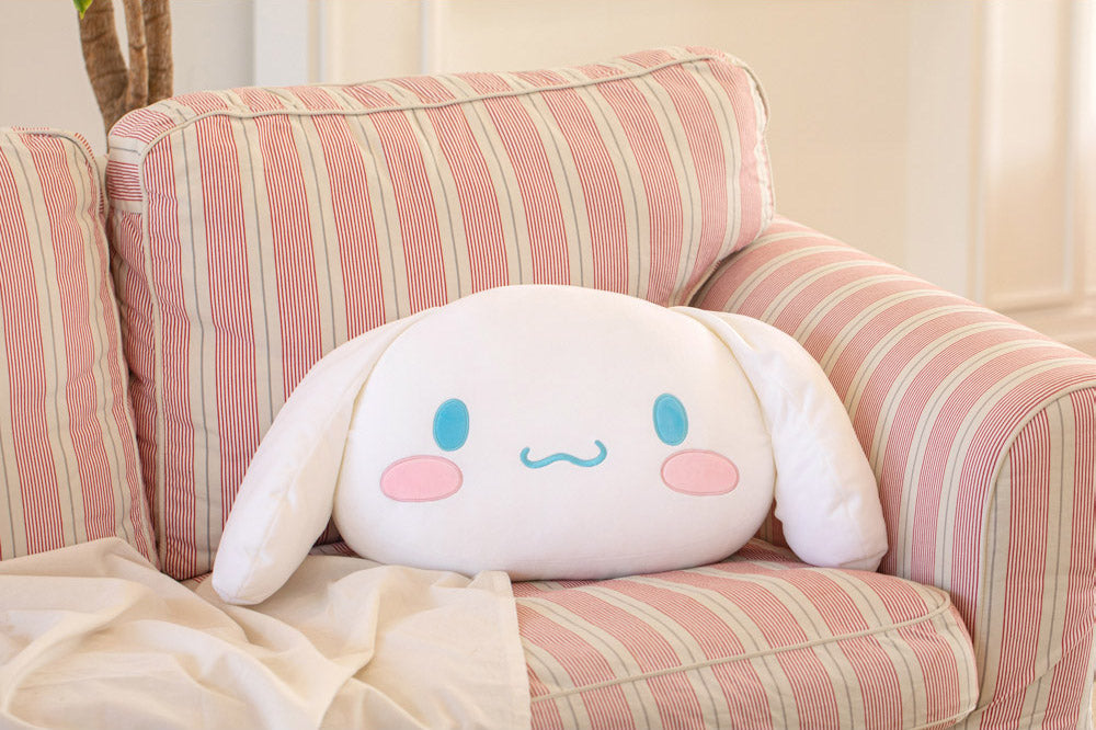 Sanrio Face Cushion #Cinnamoroll 玉桂狗