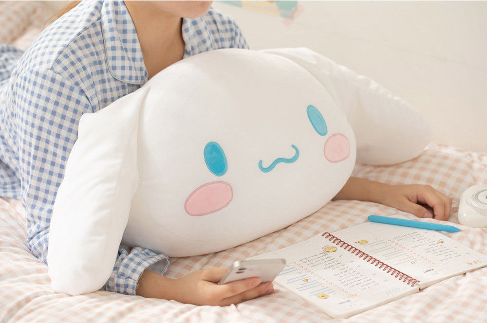 Sanrio Face Cushion #Cinnamoroll 玉桂狗