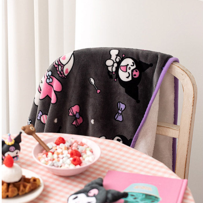 Sanrio Kuromi & Melody Blanket