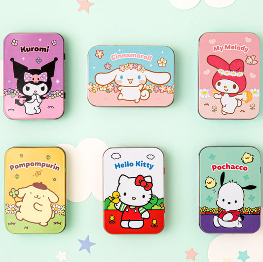 Sanrio Tin Case Sticker Pack  (6款)
