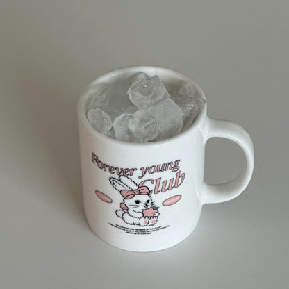 Ohzeti Retro Bunny Mug Cup (2 Colors)