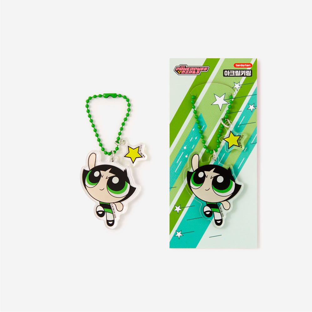 Powerpuff Girls Acrylic keyring 飛天小女警 (3 types)