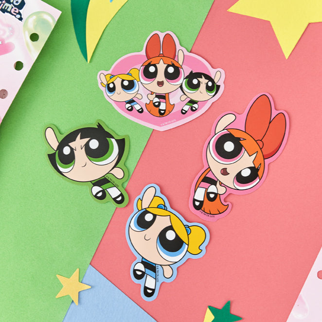 Powerpuff Girls Big Sticker Set (4P)