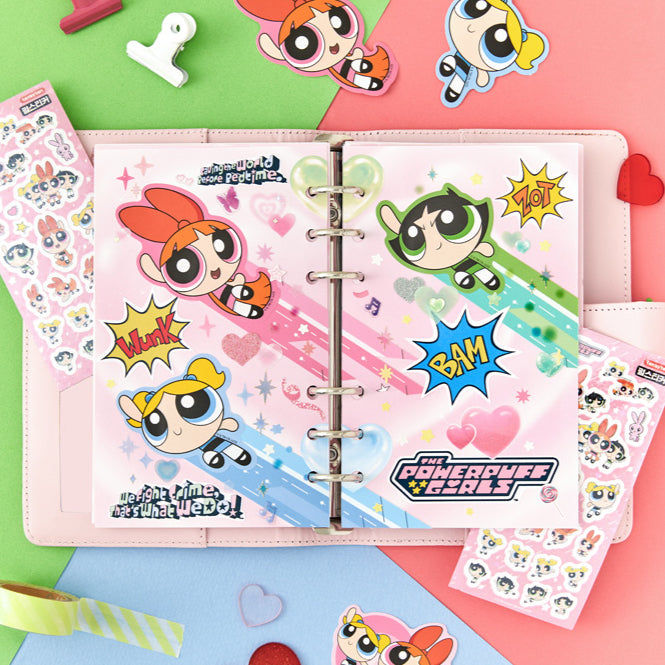 Powerpuff Girls Big Sticker Set (4P)