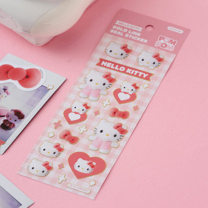 Sanrio Pompom Stationery Set 文具套裝 #Hello Kitty