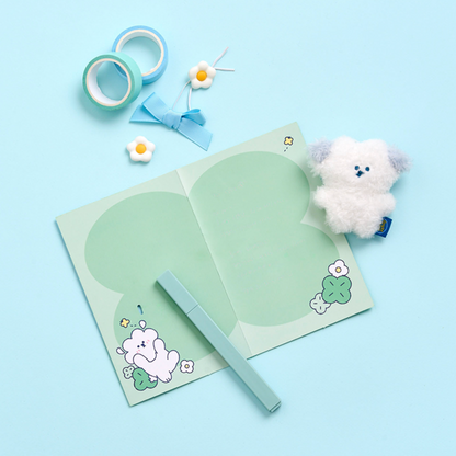 【現貨95折🎁】Butter Shop Mini Keyring Card Set Ver.3 (Milk cat/狗狗)