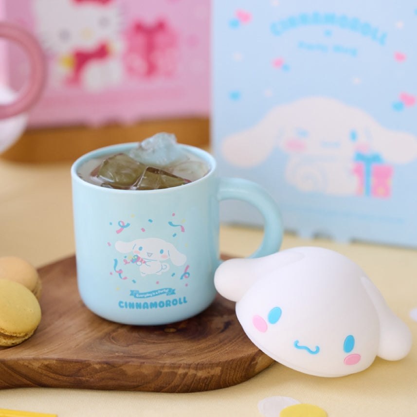 Sanrio Party Face Lid Mug Cup (4款)