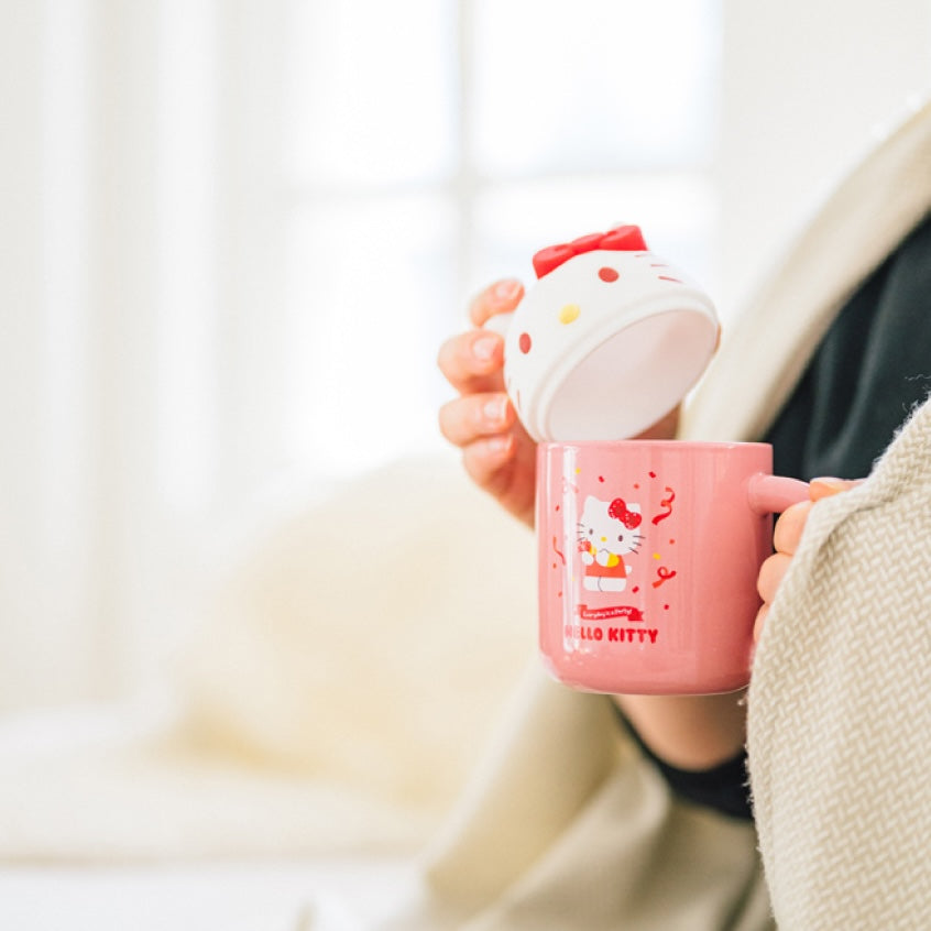 Sanrio Party Face Lid Mug Cup (4款)