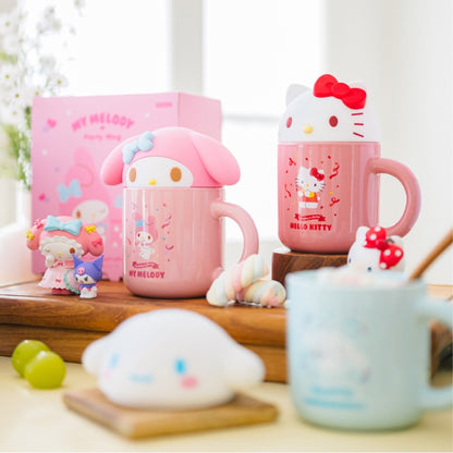Sanrio Party Face Lid Mug Cup (4款)