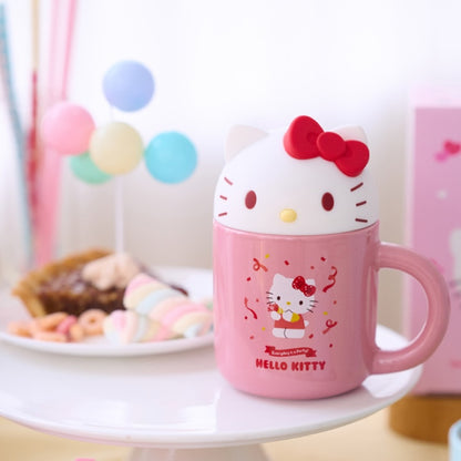 Sanrio Party Face Lid Mug Cup (4款)