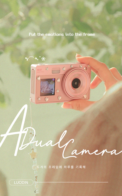 Luodin Self Retro Dual Digital Camera📷雙mon CCD相機