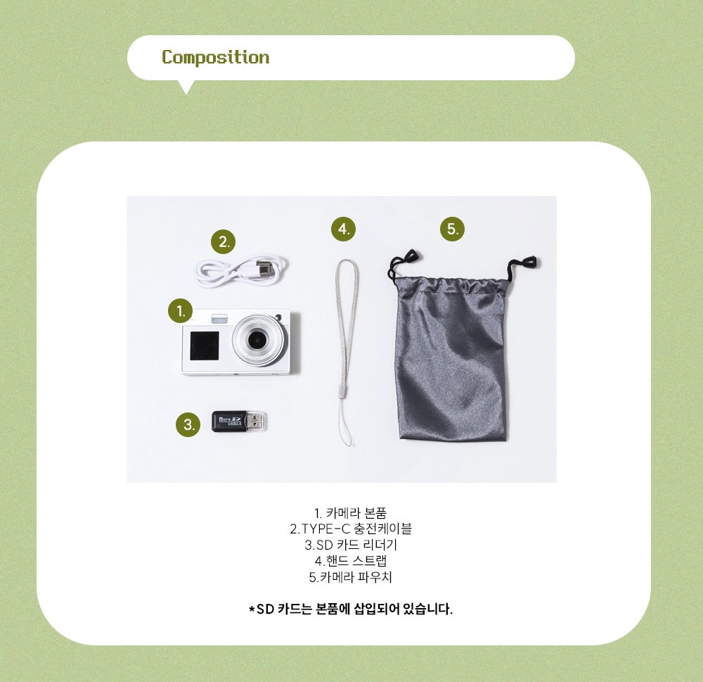 Luodin Self Retro Dual Digital Camera📷雙mon CCD相機