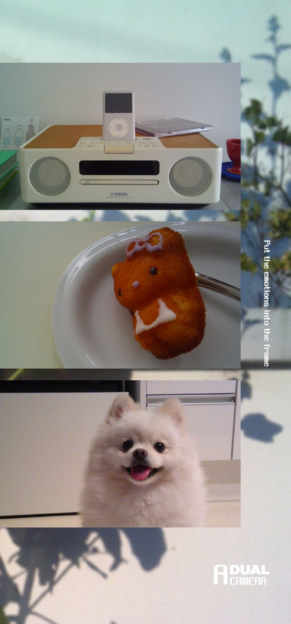 Luodin Self Retro Dual Digital Camera📷雙mon CCD相機