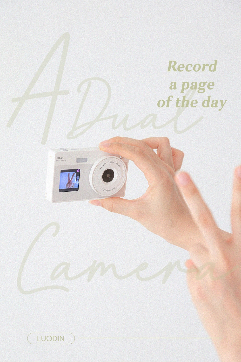 Luodin Self Retro Dual Digital Camera📷雙mon CCD相機