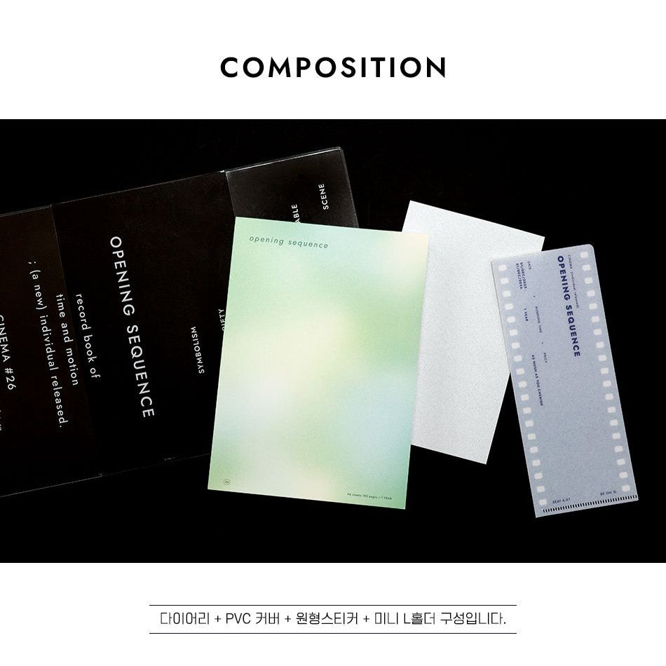 【新上架優惠🎬】Be On D 2026 Opening Sequence Diary (8色)