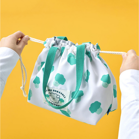 Butter Shop [Veggie Gang!] Broccoli Lunch Pouch 束口保溫袋