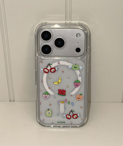 Mazzzzy [Magsafe] Fruity Friends Jelly Hard Case