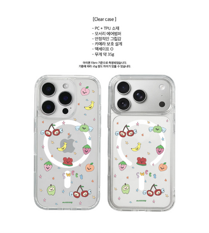 Mazzzzy [Magsafe] Fruity Friends Jelly Hard Case