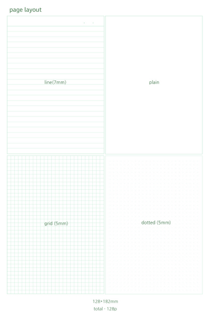 【2026 NEW!】On Your Mind B6 Notebook (5款)