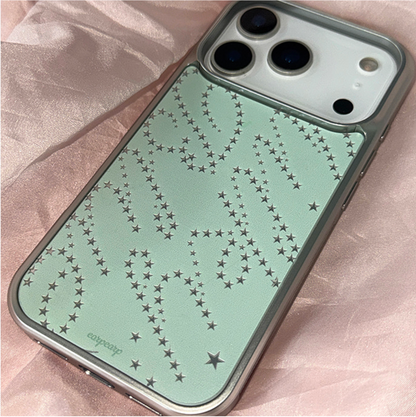 MINT STAR-SILVER (MIRROR BUMPER CASE)