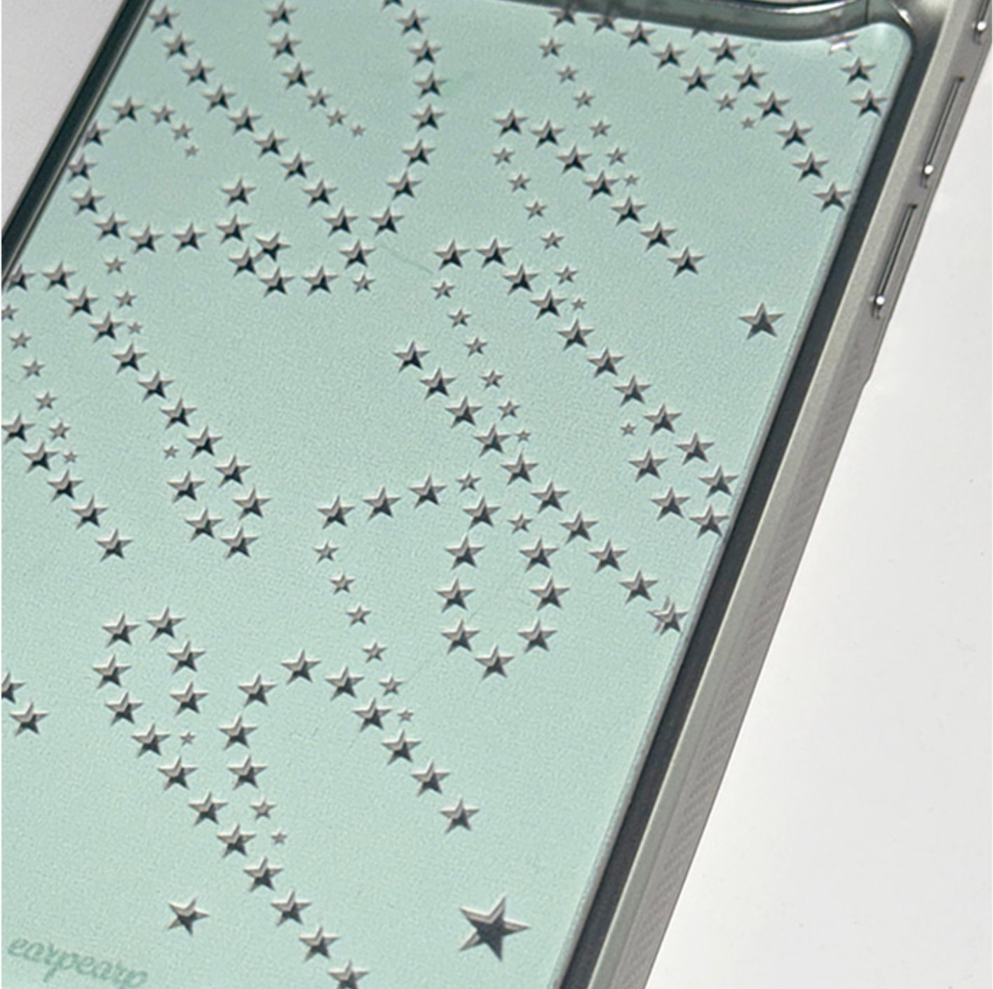 MINT STAR-SILVER (MIRROR BUMPER CASE)