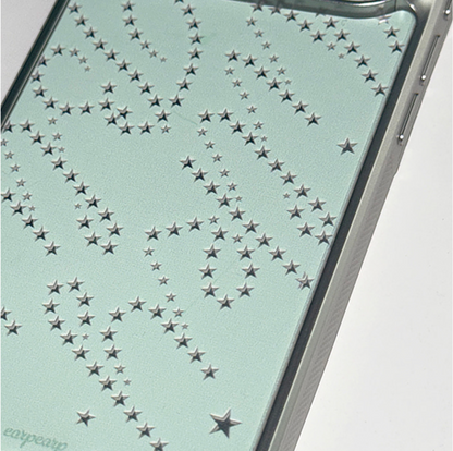 MINT STAR-SILVER (MIRROR BUMPER CASE)