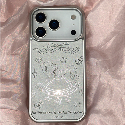 VINTAGE PONY-SILVER (MIRROR BUMPER CASE)