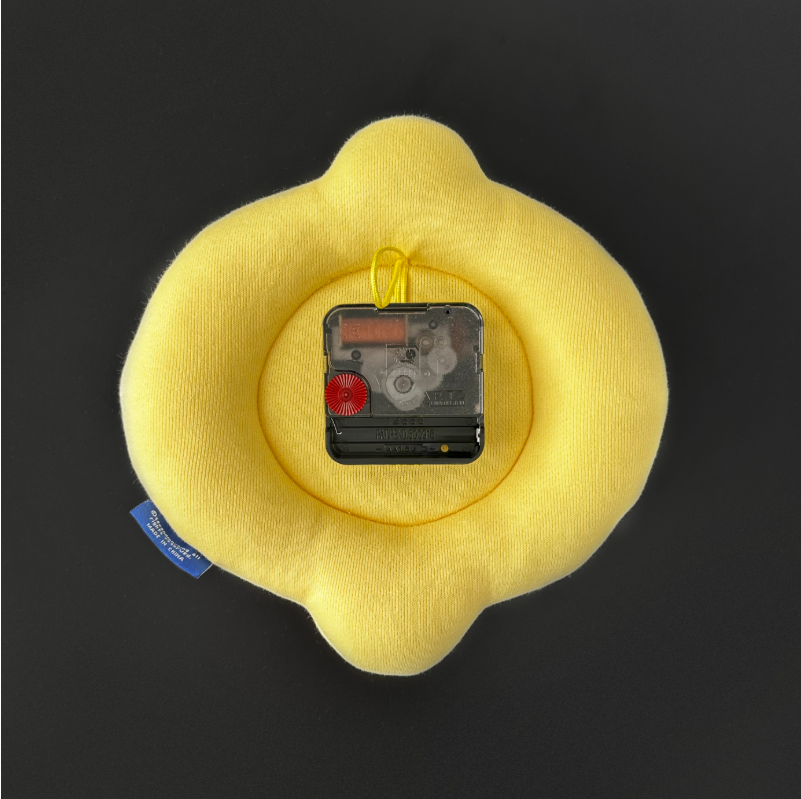 【新上架優惠】Second Morning Lemony Fabric Clock 布藝時鐘 掛墻鐘