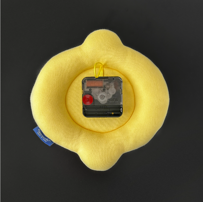 【新上架優惠】Second Morning Lemony Fabric Clock 布藝時鐘 掛墻鐘