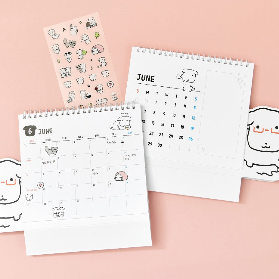 Ganadi 2027 Desk Calendar