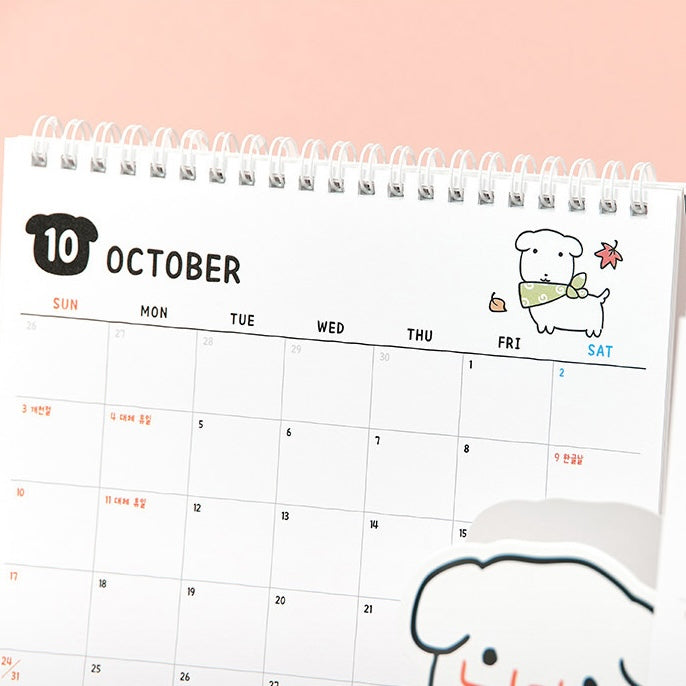 Ganadi 2027 Desk Calendar
