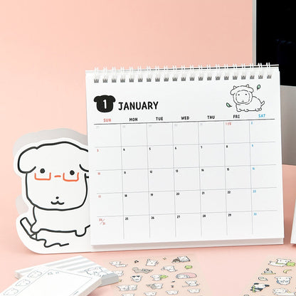 Ganadi 2027 Desk Calendar