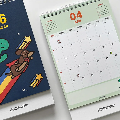 Joguman Studio 2026 Calendar