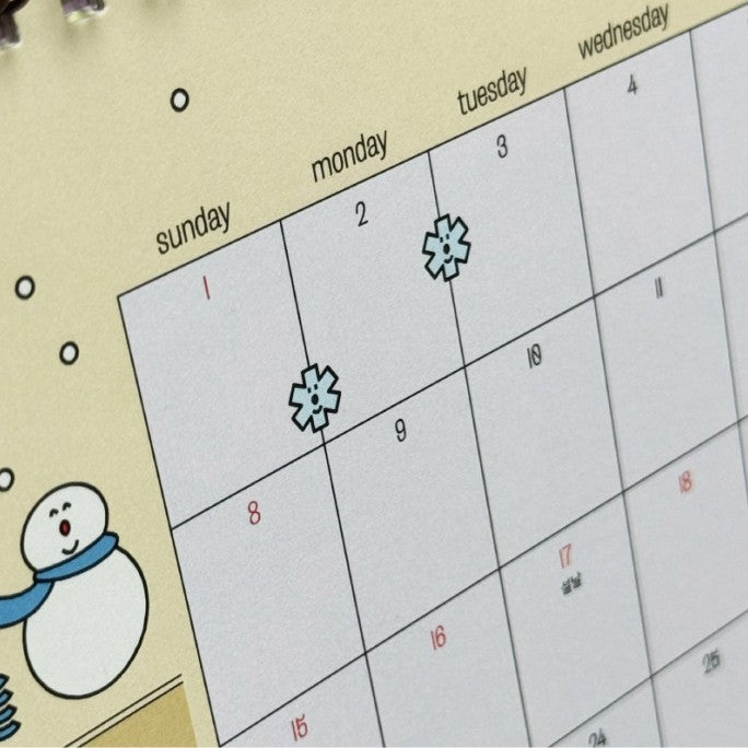 Hand In Glove 2026 Desk Calendar