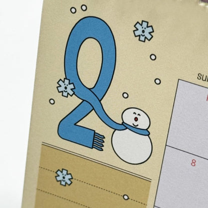 Hand In Glove 2026 Desk Calendar