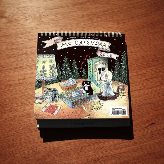 Huginn and Muninn 2026 Desk Calendar