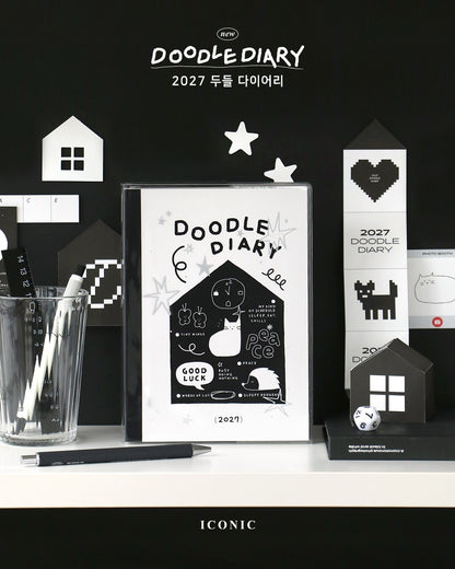 【早鳥優惠⏰】Iconic 2027 Doodle Diary (4色)