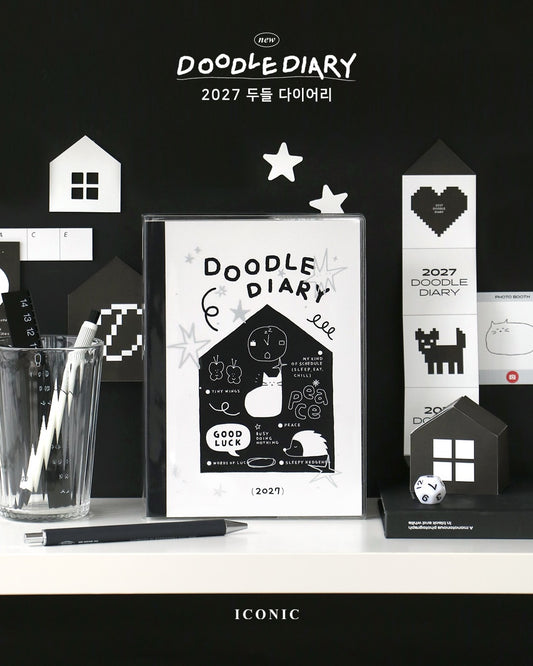 【早鳥優惠⏰】Iconic 2027 Doodle Diary (4色)
