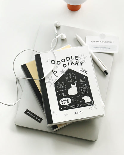 【早鳥優惠⏰】Iconic 2027 Doodle Diary (4色)