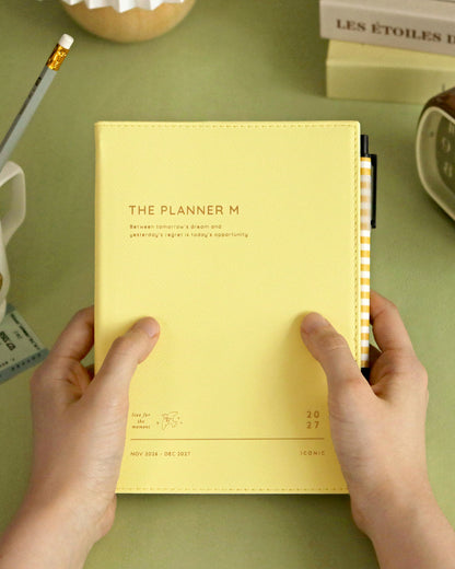 Iconic 2027 The Planner M Weekly Diary (4色)
