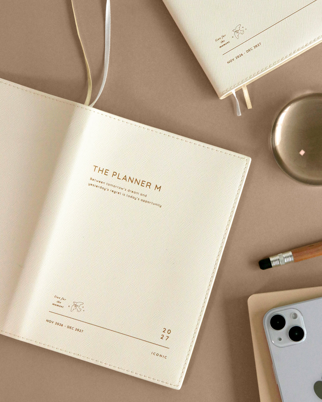 Iconic 2027 The Planner M Weekly Diary (4色)