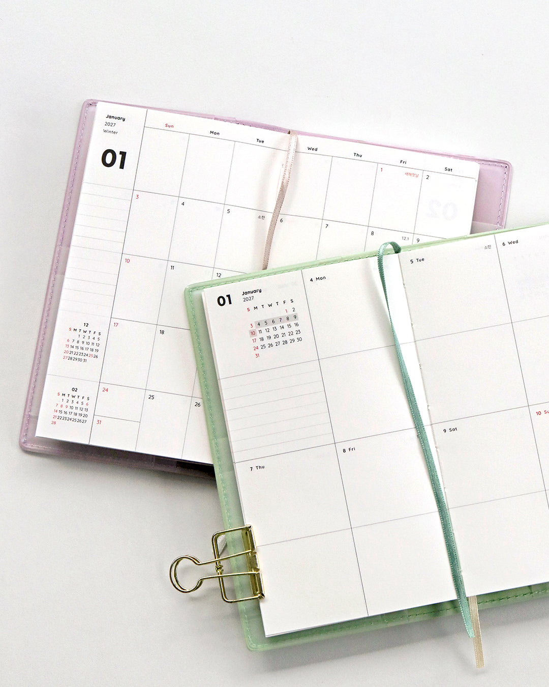 Iconic 2027 The Planner S Weekly Diary (4色)