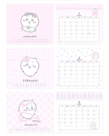 【預售】韓國Chiikawa 2027 Ribbon Calendar