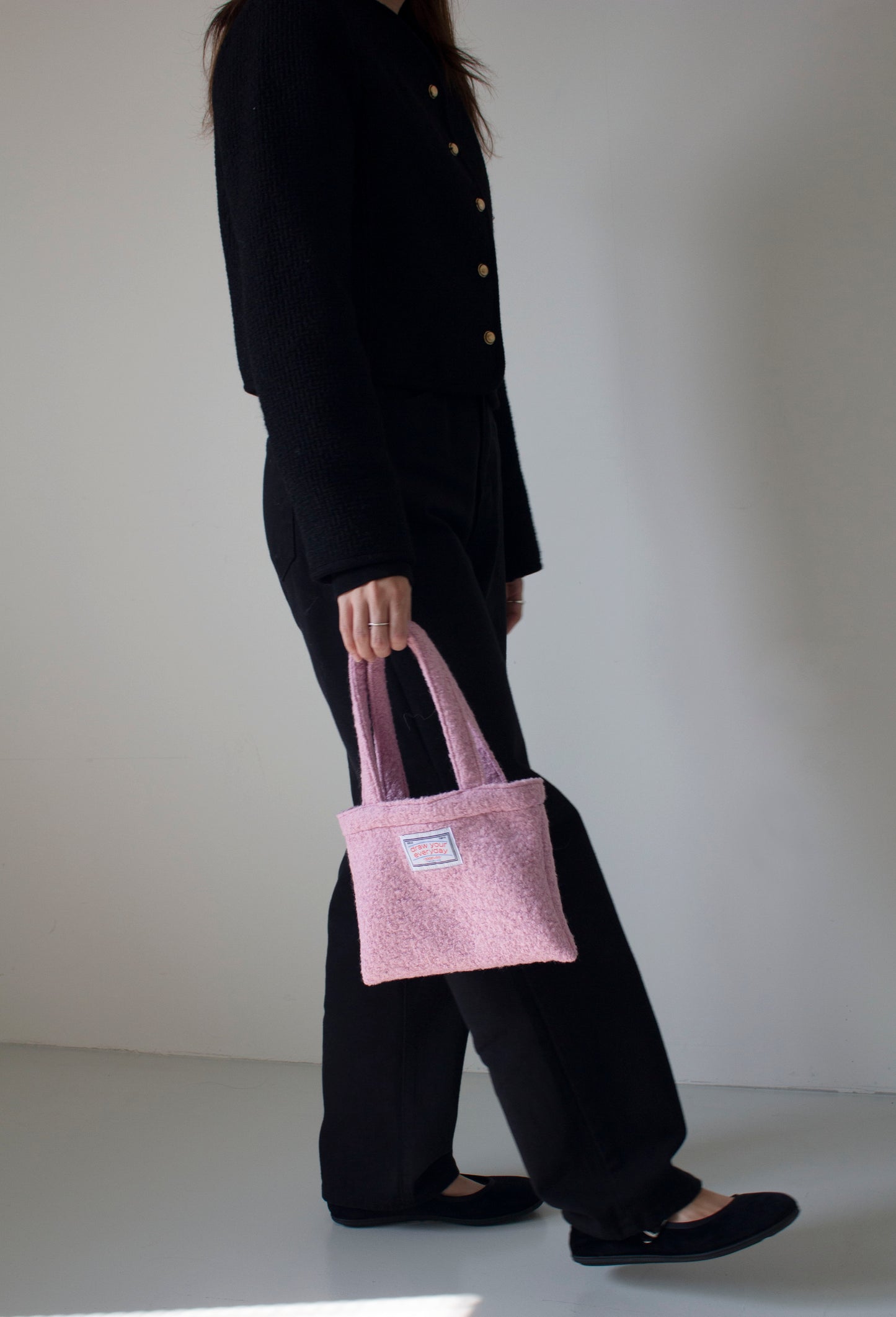 PPP Studio Mini Wool Bag_Pink