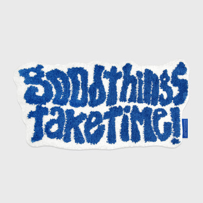 【NEW Color!】Earp Earp Good Things Take Time Rug 地氈 (4色)
