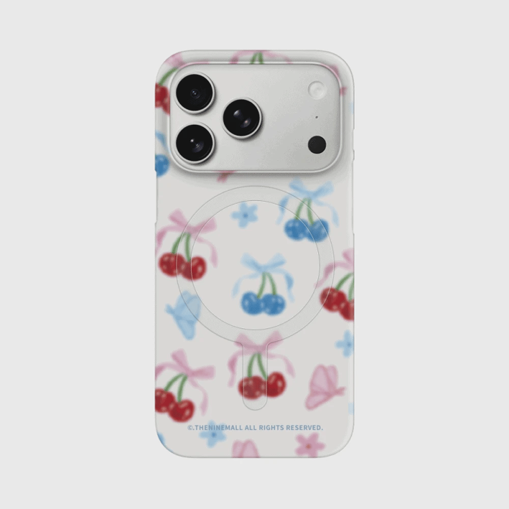 Blurry Cherry Phone Case (Hard/Card Storage/Magsafe)